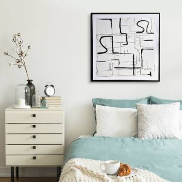 Original Geometric Painting by VICTO ARTIST