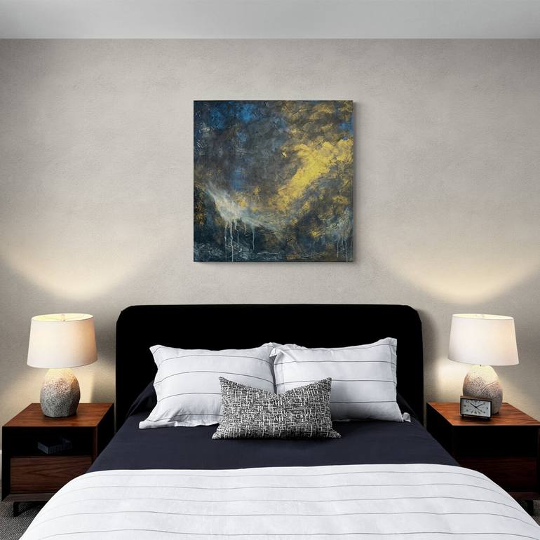 Original Impressionism Abstract Painting by VICTO ARTIST