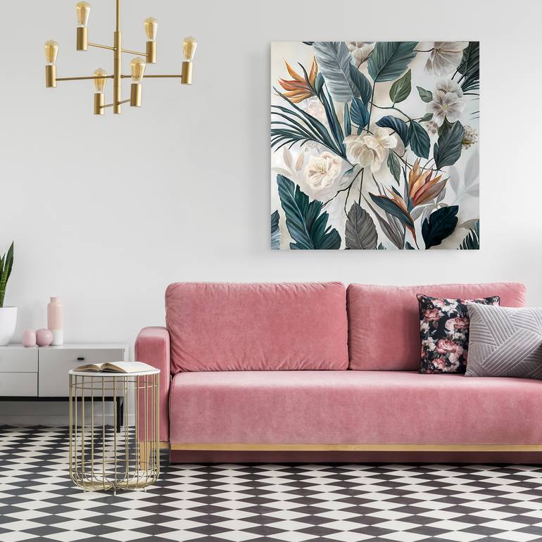Original Realism Botanic Painting by Victo Artist