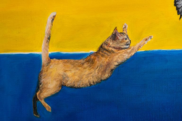 Original Pop Art Abstract Painting by Victo Artist