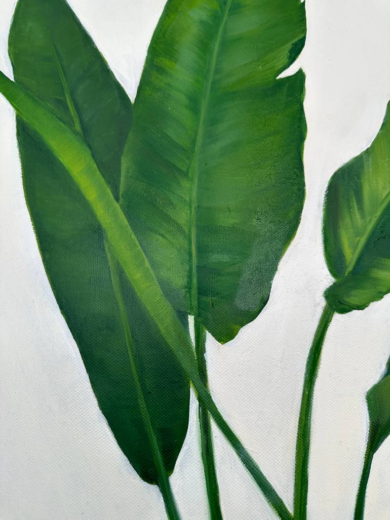 Original Impressionism Botanic Painting by Victo Artist