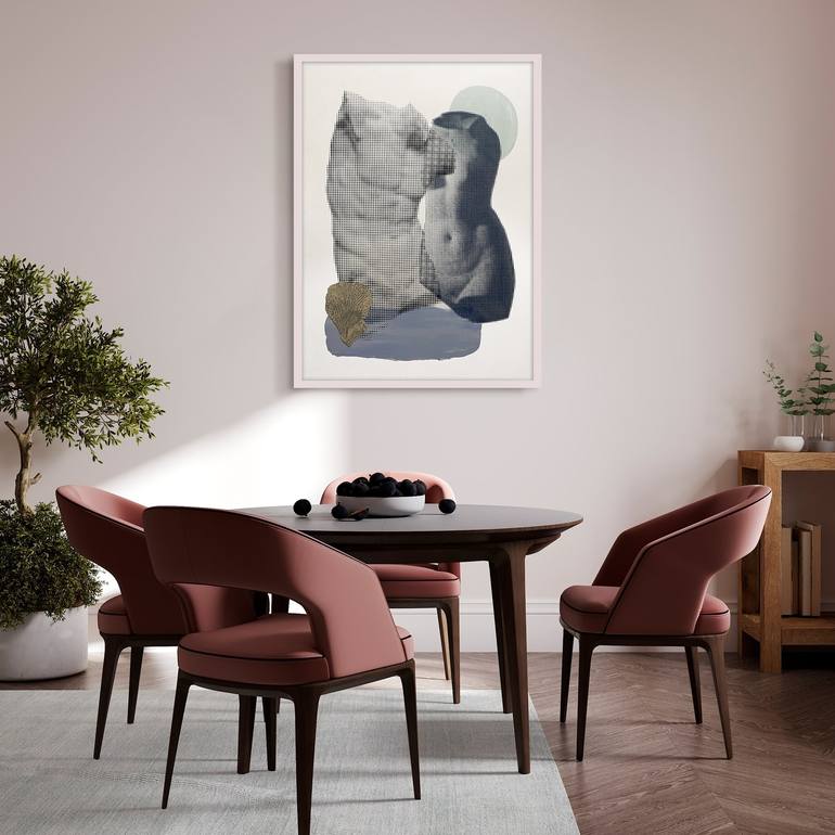 Original Contemporary Abstract Painting by Victo Artist