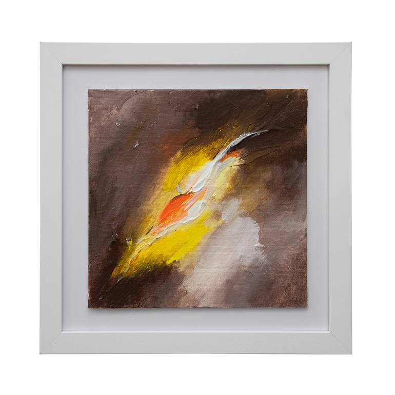 Original Abstract Expressionism Abstract Mixed Media by Victo Artist