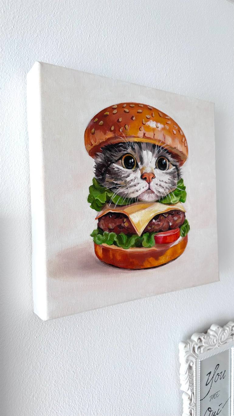 Original Figurative Animal Painting by Victo Artist