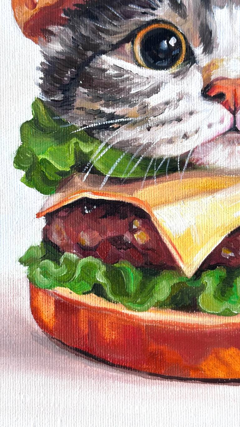 Original Figurative Animal Painting by Victo Artist