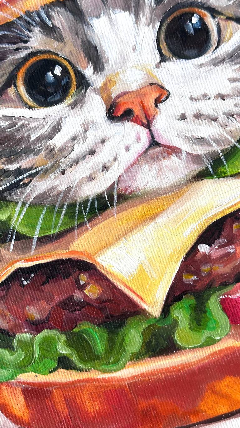 Original Figurative Animal Painting by Victo Artist