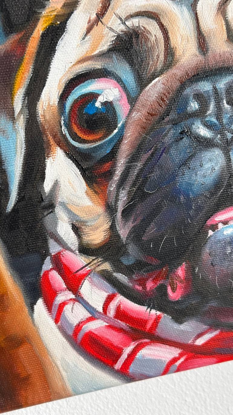 Original Figurative Animal Painting by Victo Artist