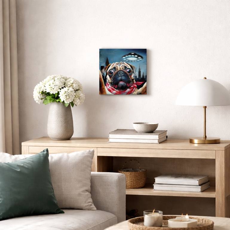 Original Figurative Animal Painting by Victo Artist