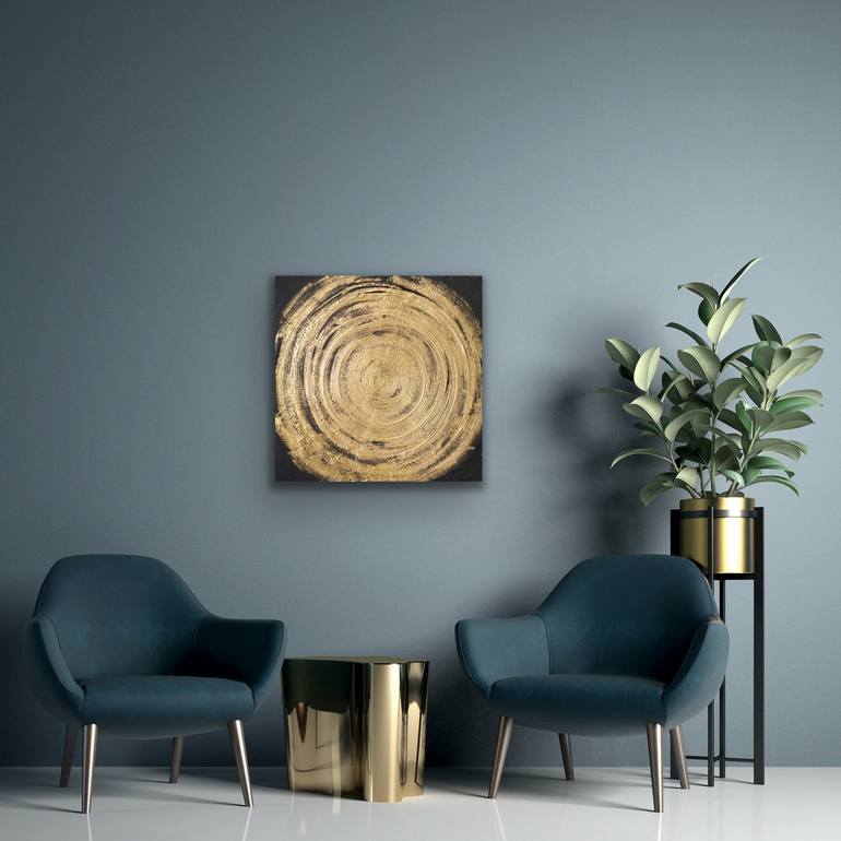 Original Minimalism Geometric Painting by VICTO ARTIST