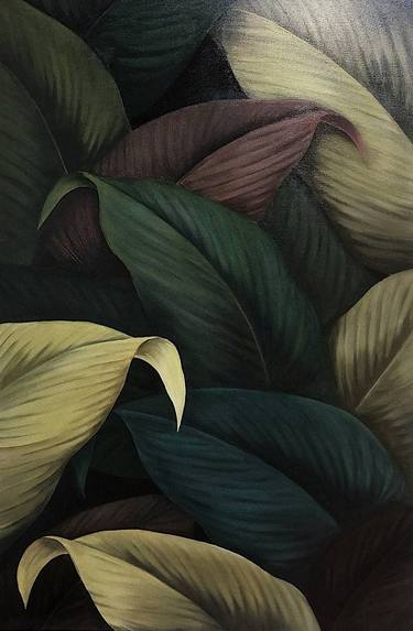 Original Fine Art Botanic Paintings by VICTO ARTIST