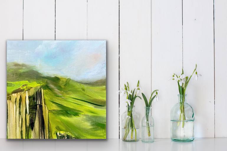Original Fine Art Landscape Painting by Victo Artist