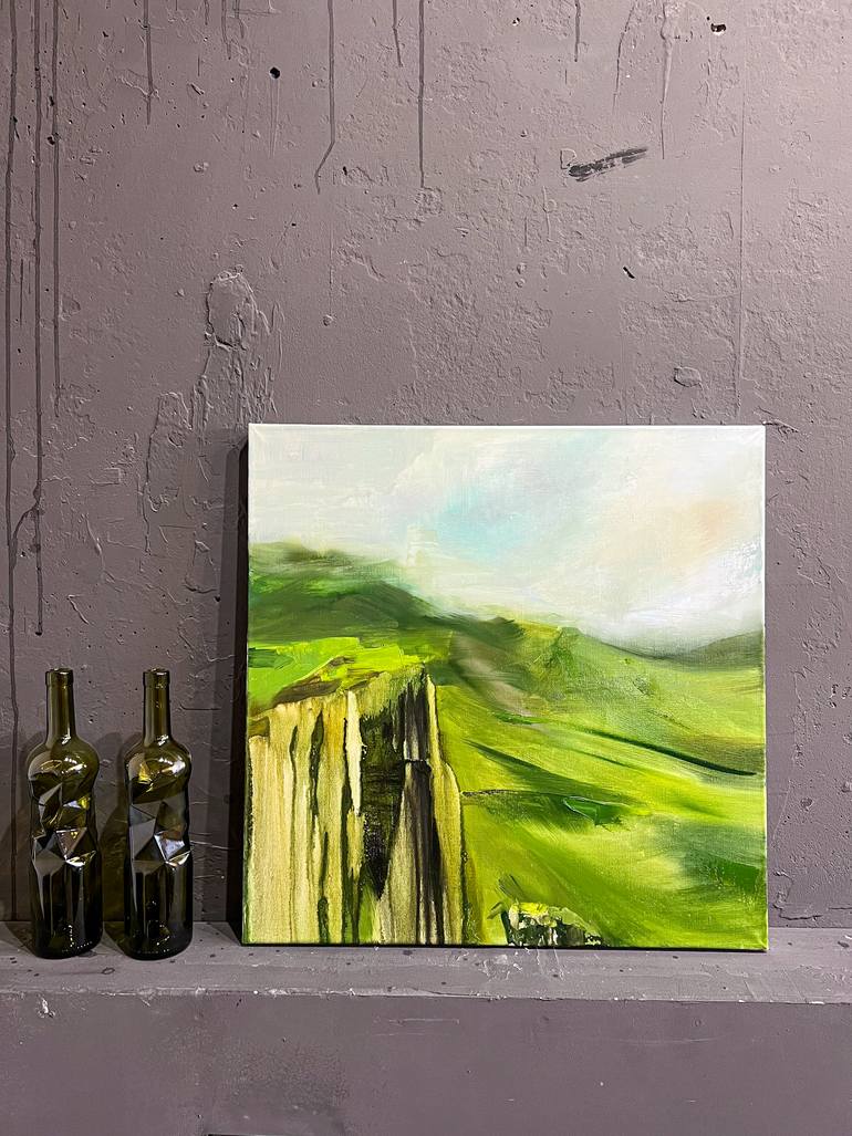 Original Fine Art Landscape Painting by Victo Artist