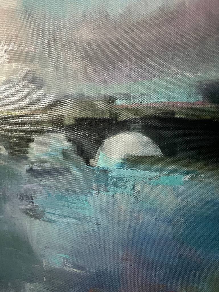 Original Impressionism Landscape Painting by Victo Artist