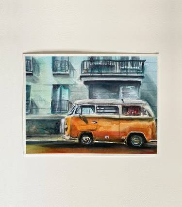 Original Car Paintings by Rose-Marie Marshall-Jane