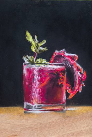 Original Contemporary Food & Drink Drawings by Rose-Marie Marshall-Jane