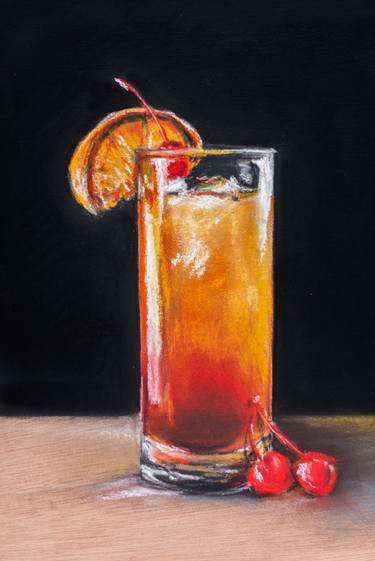 Original Contemporary Food & Drink Paintings by Rose-Marie Marshall-Jane