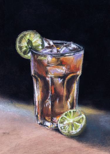 Original Contemporary Food & Drink Paintings by Rose-Marie Marshall-Jane