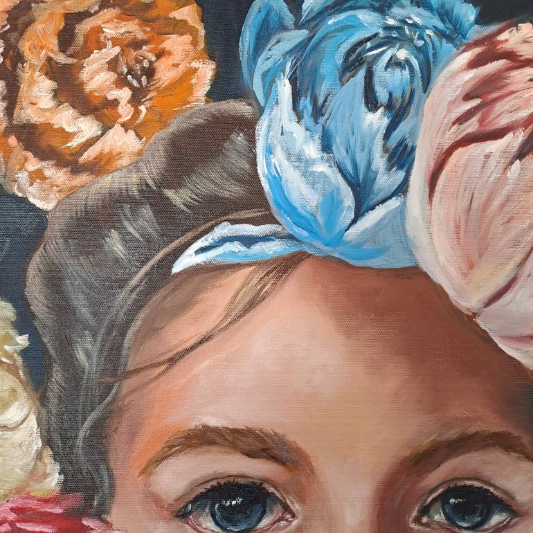 Original Art Deco Children Painting by Rada Gor