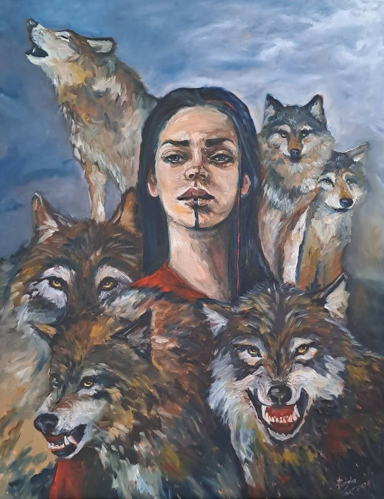 Print of Art Deco Animal Paintings by Rada Gor