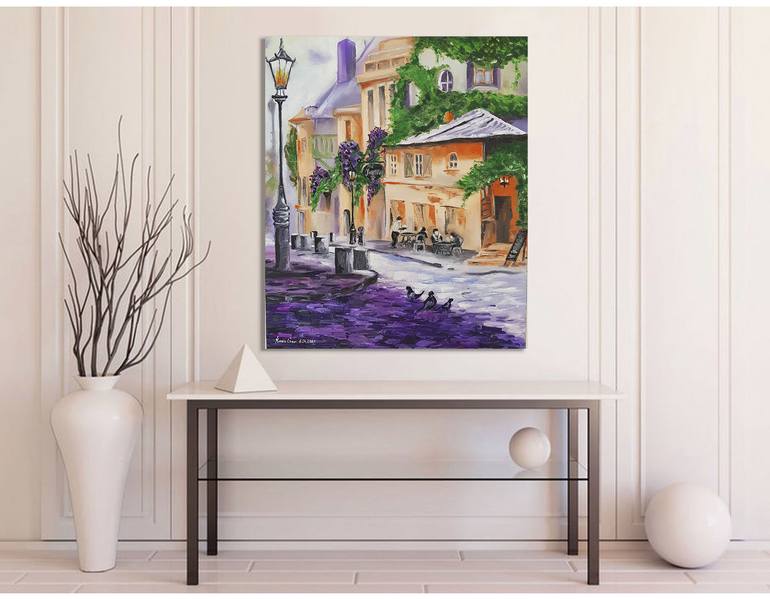 Original Fine Art Landscape Painting by Rada Gor