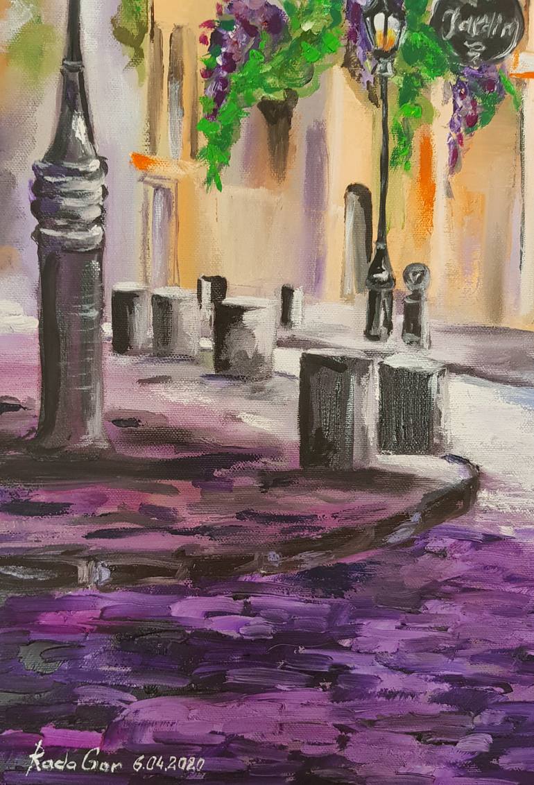 Original Fine Art Landscape Painting by Rada Gor