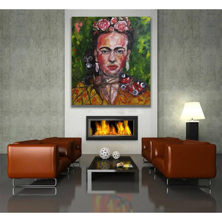 Original Art Deco Women Painting by Rada Gor