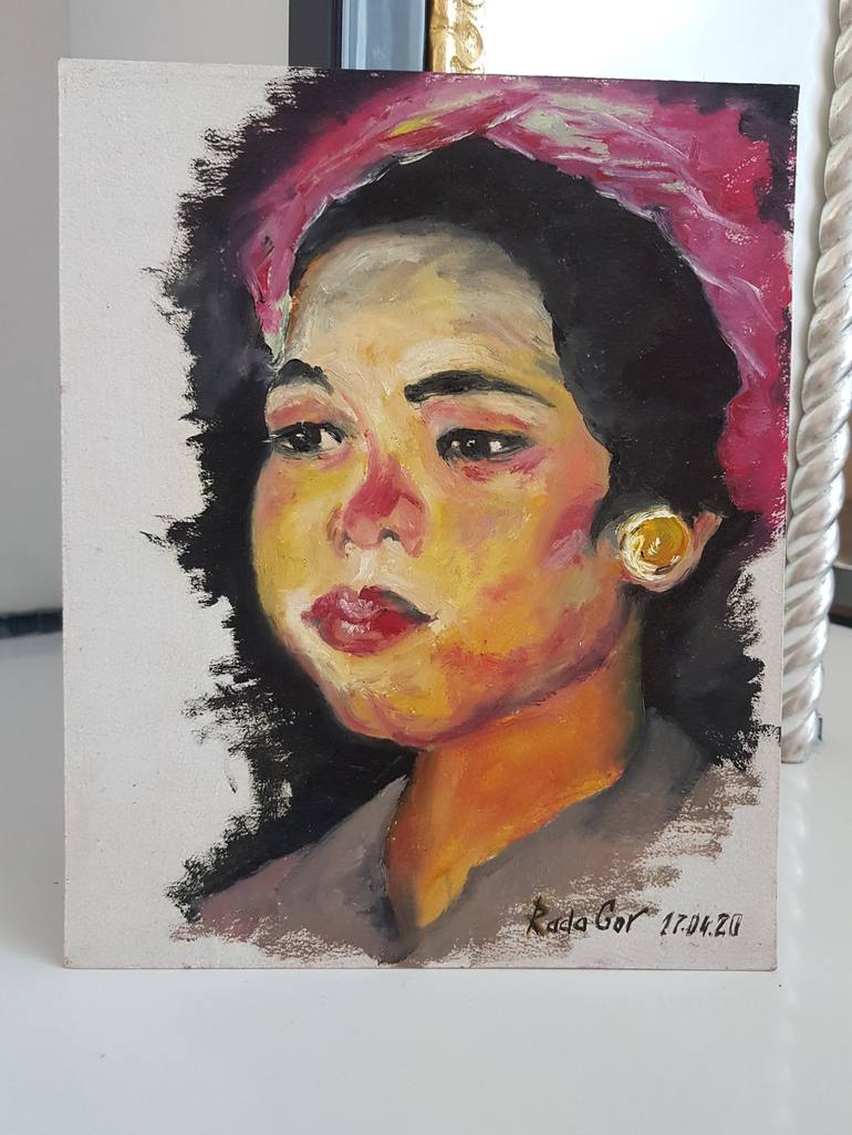 Original Women Painting by Rada Gor