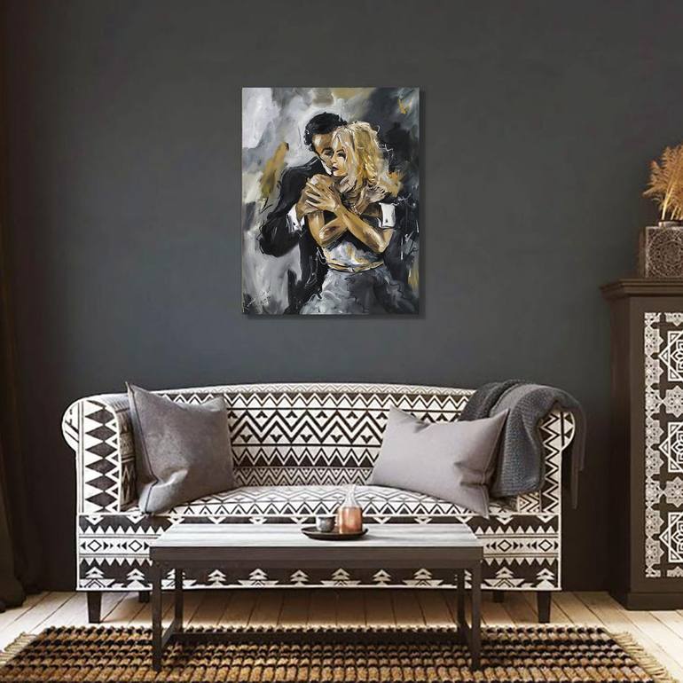 Original Art Deco Body Painting by Rada Gor