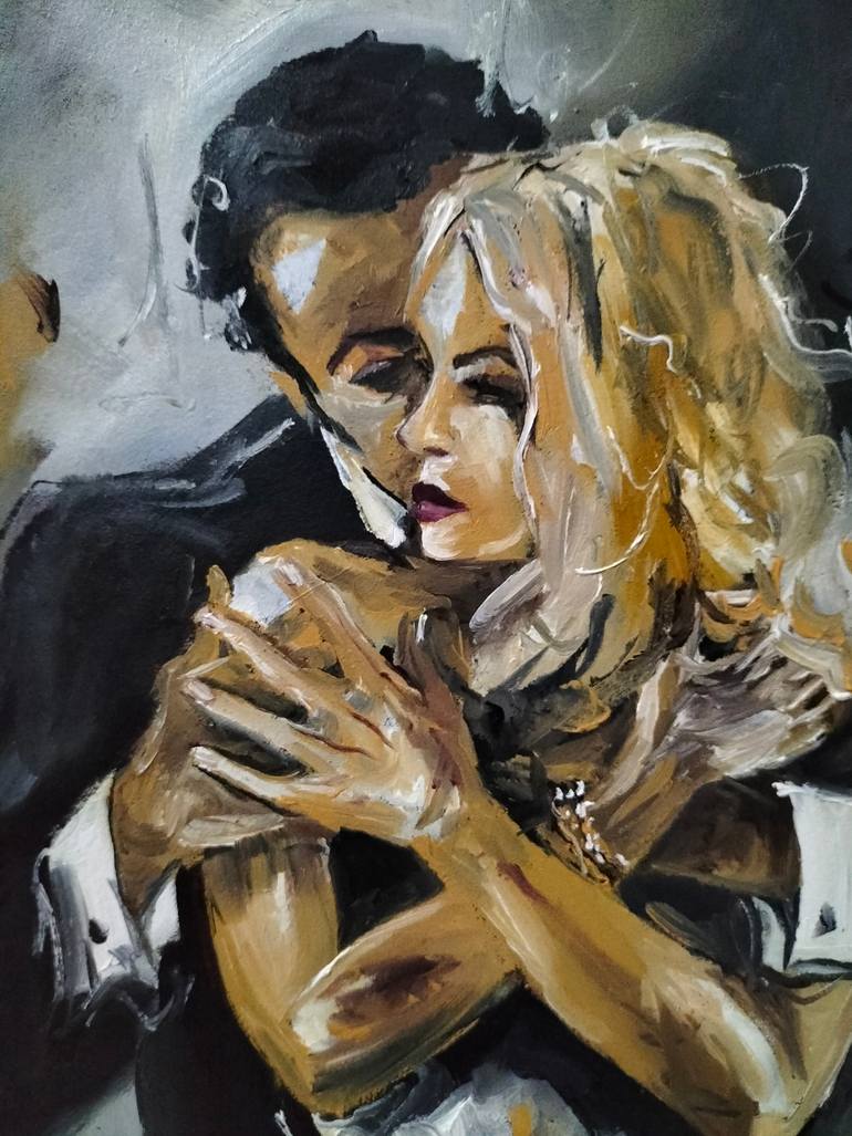 Original Art Deco Body Painting by Rada Gor