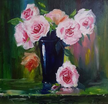 Print of Fine Art Floral Paintings by Rada Gor