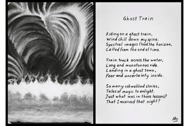 Print of Abstract Train Drawings by Alex White