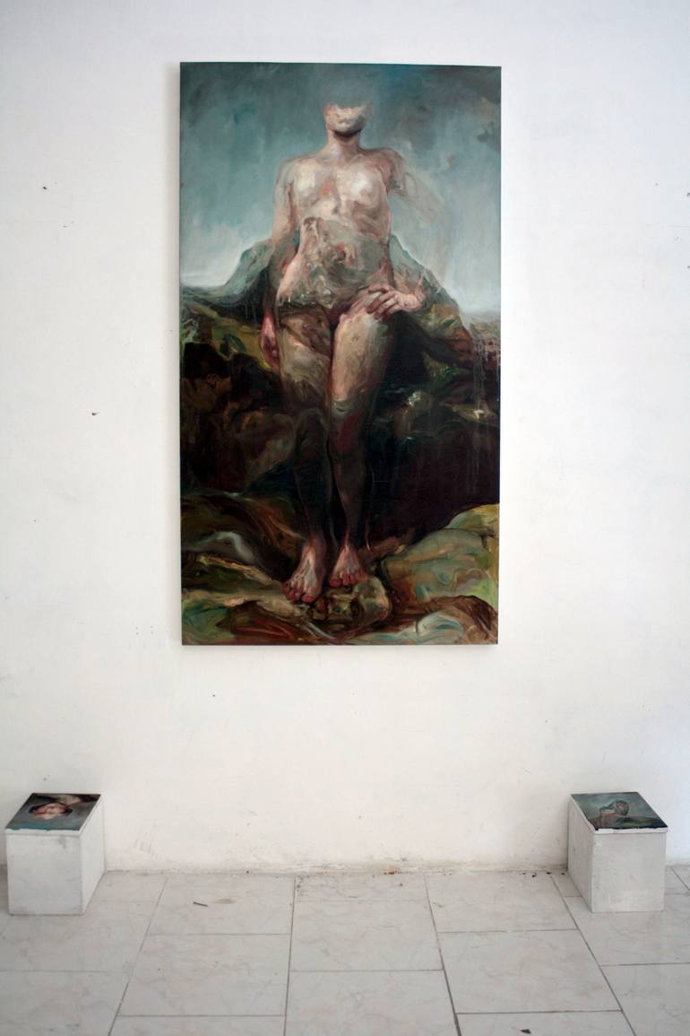Original Expressionism Nature Painting by Giorgio Pignotti
