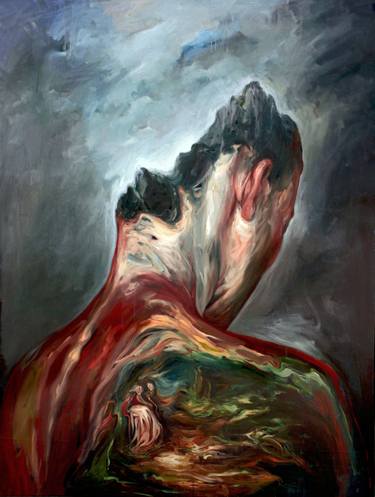 Original Expressionism Landscape Painting by Giorgio Pignotti