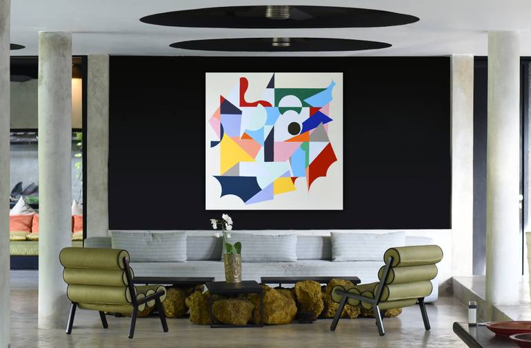 Original Conceptual Abstract Painting by Katie Molloy