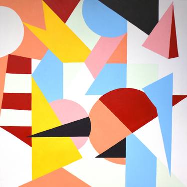 Print of Pop Art Abstract Paintings by Katie Molloy