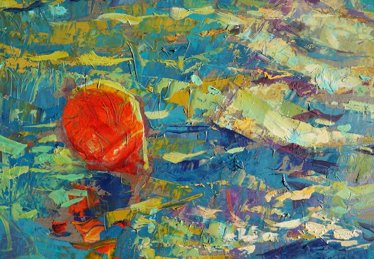 Original Fauvism Landscape Painting by Luis Rincon