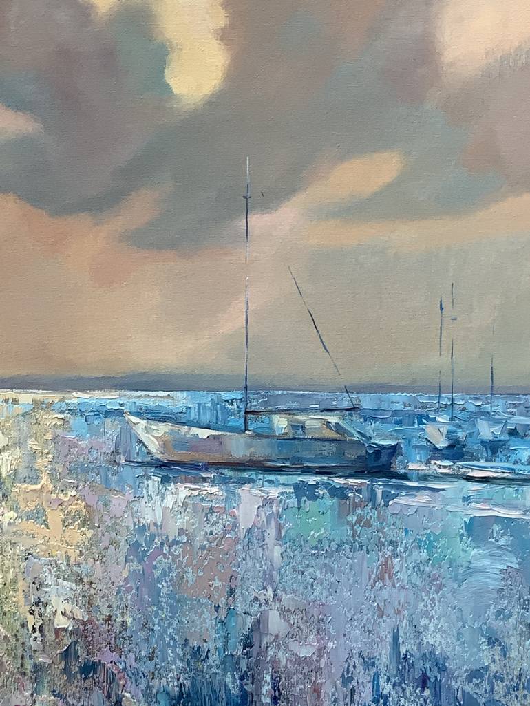 Original Realism Seascape Painting by Tatiana Timofeeva