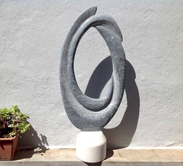 Original Abstract Sculpture by Sandra Borges