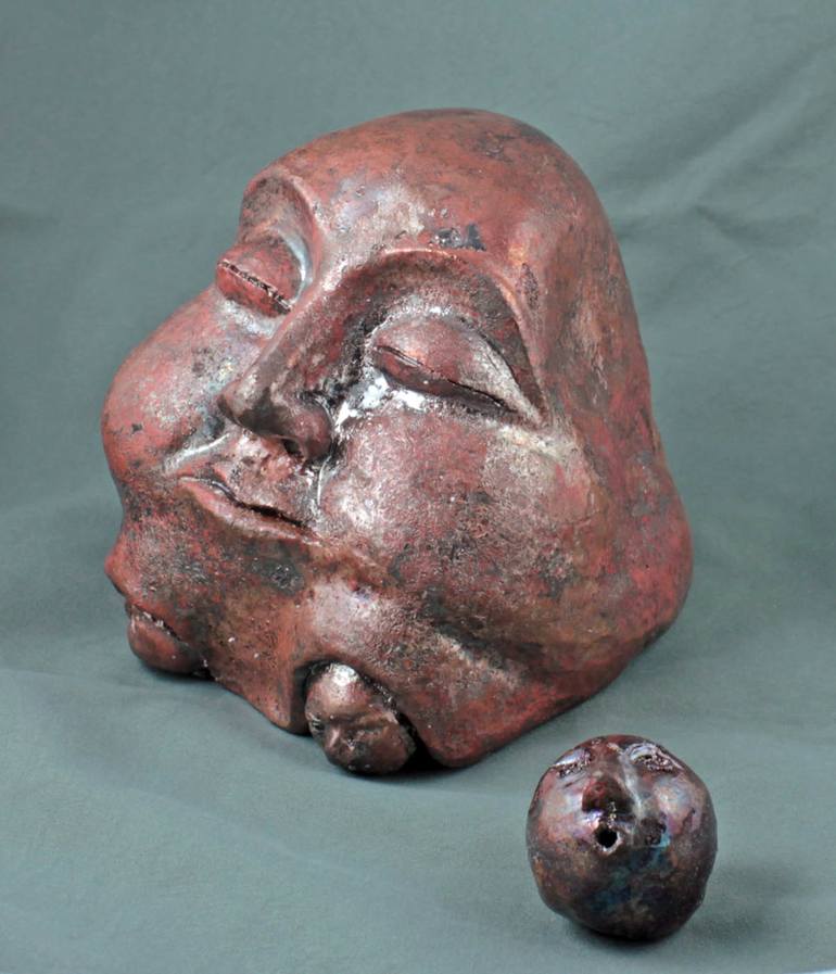 Original Expressionism Family Sculpture by Sandra Borges