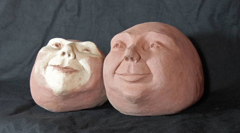 Original Expressionism Family Sculpture by Sandra Borges
