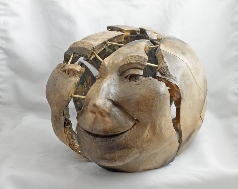 Original Figurative People Sculpture by Sandra Borges