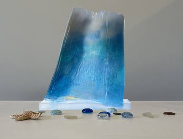 Original Seascape Sculpture by Meg Black