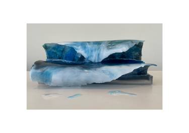 Original Seascape Sculpture by Meg Black