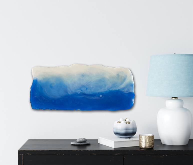 Original Abstract Water Sculpture by Meg Black