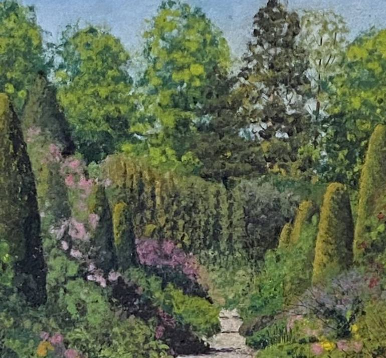 Original Garden Painting by Meg Black