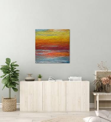 Original Abstract Seascape Paintings by Meg Black