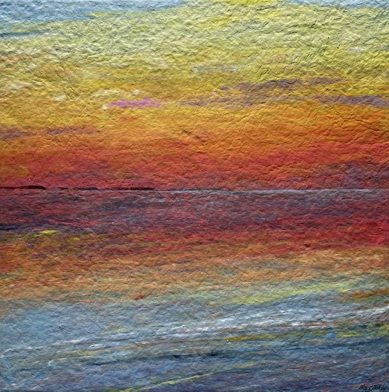 Original Abstract Seascape Painting by Meg Black