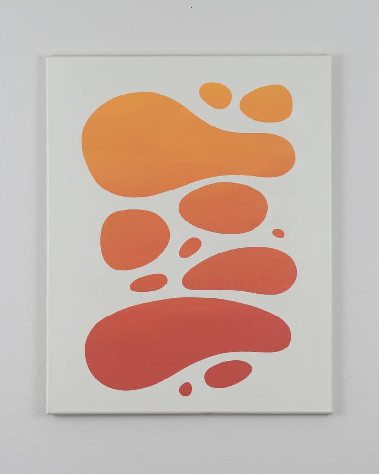 Original Abstract Expressionism Abstract Painting by Aaron Rigdon