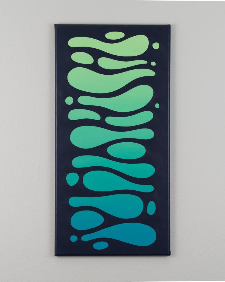 Original Abstract Expressionism Abstract Painting by Aaron Rigdon