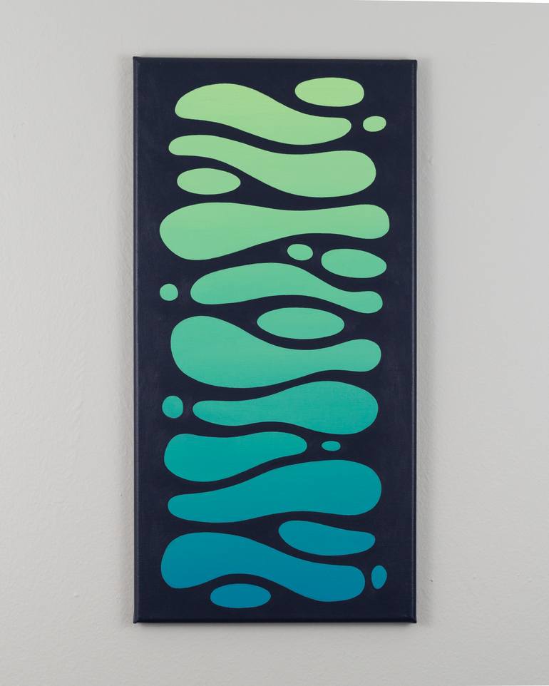 Original Abstract Expressionism Abstract Painting by Aaron Rigdon